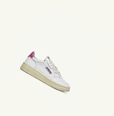 Women's Autry Medalist Low Trainers White | 092856QHJ