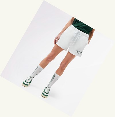 Women's Autry Tennis Club Shorts White | 785301IGF