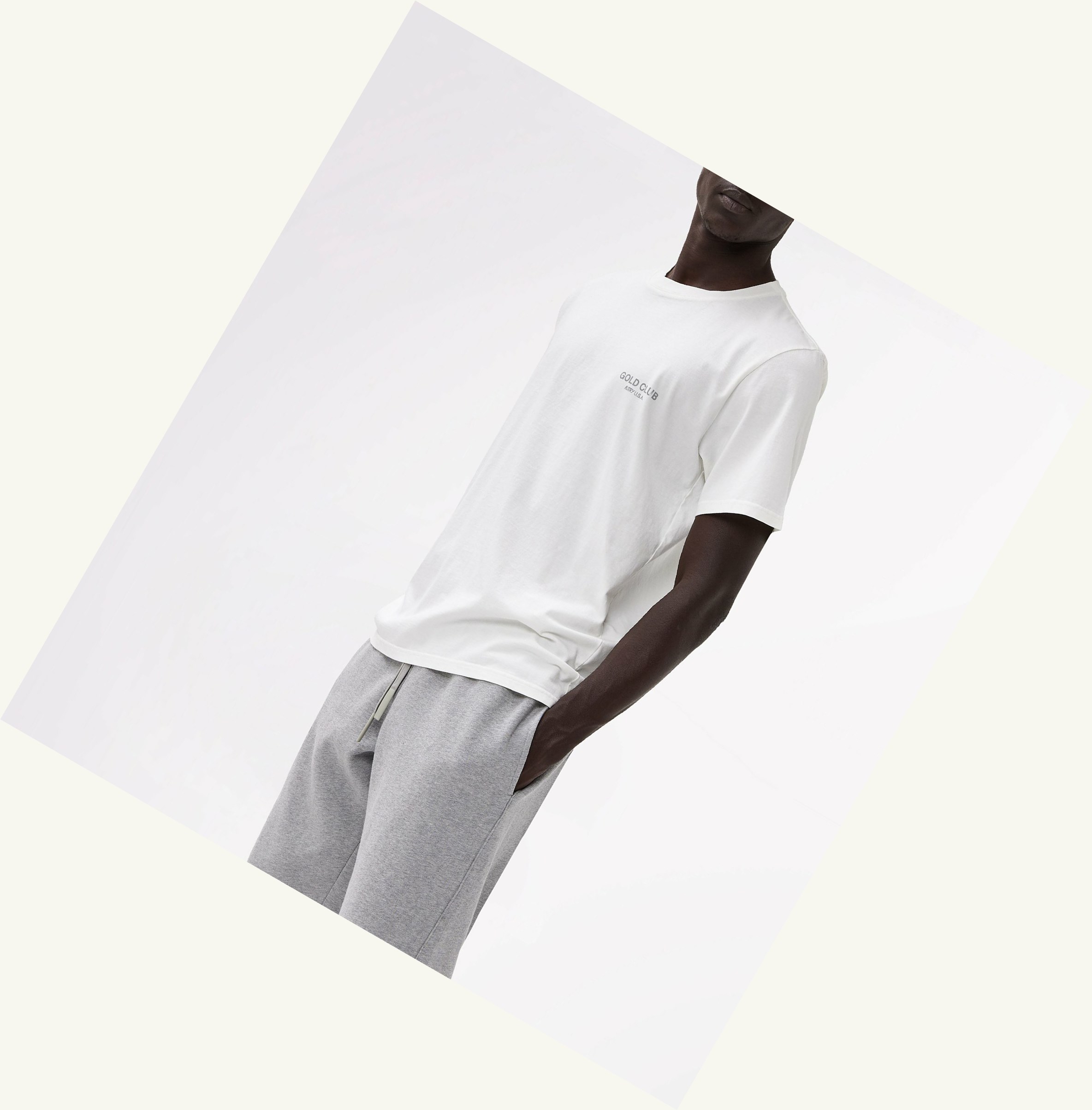 Men's Autry Crew Neck T Shirts White | 016729MIA