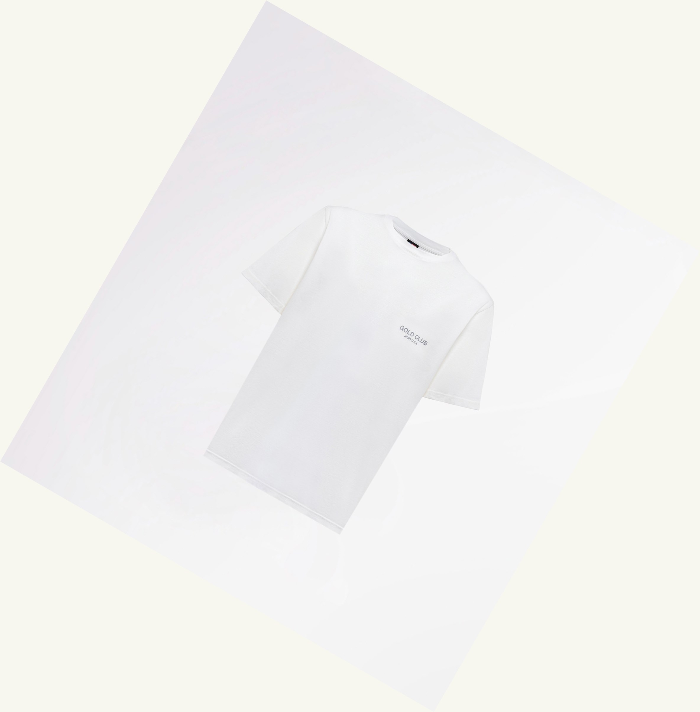 Men's Autry Crew Neck T Shirts White | 016729MIA