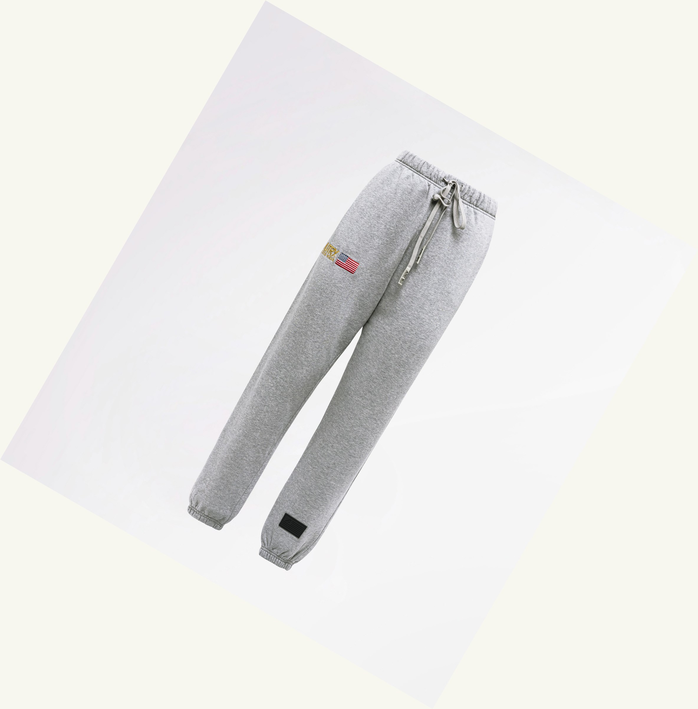 Men's Autry Fleece Sweatpants Grey | 195476QYX