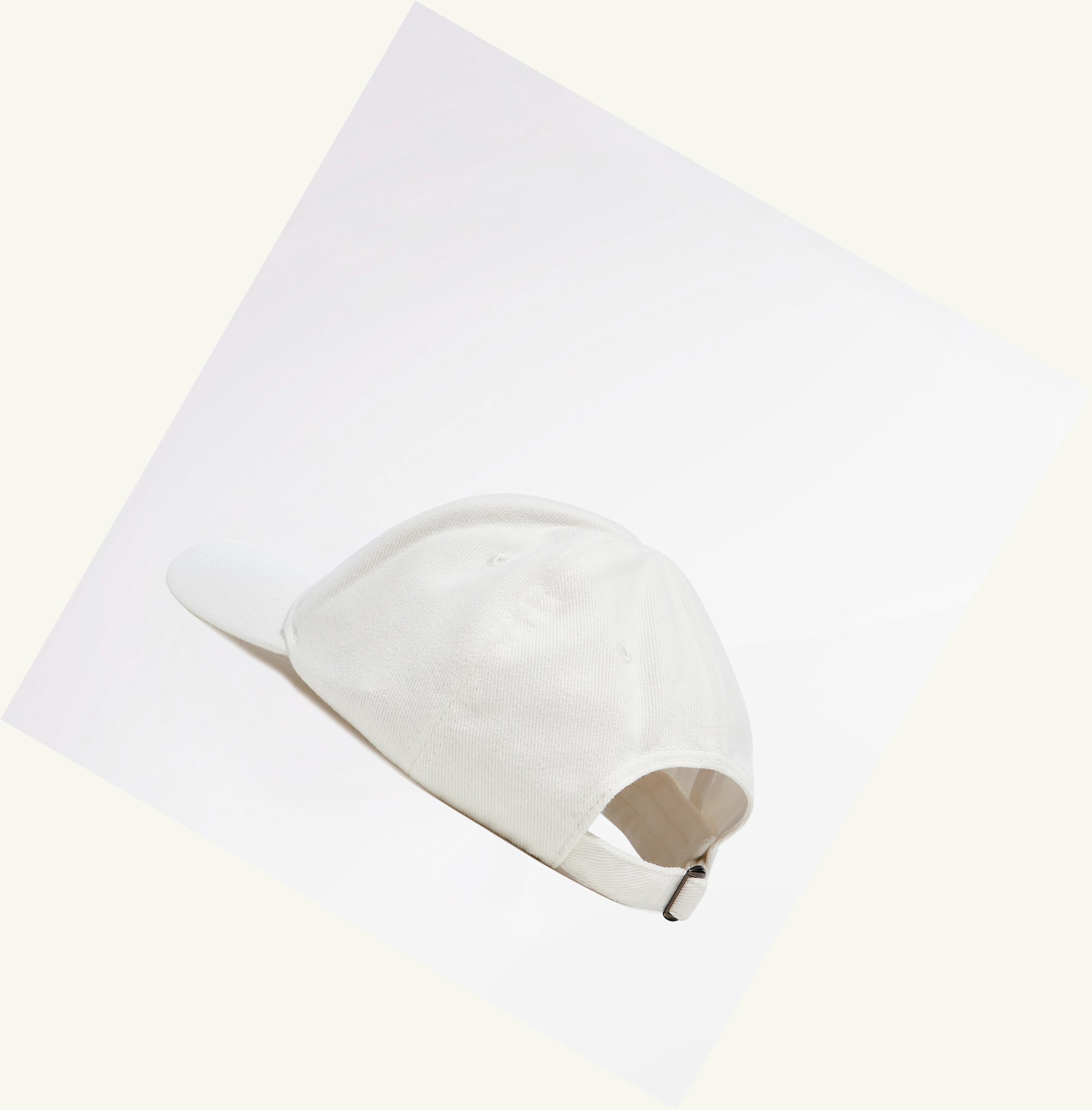 Men's Autry Iconic Logo Flag Hats White | 093165YXA