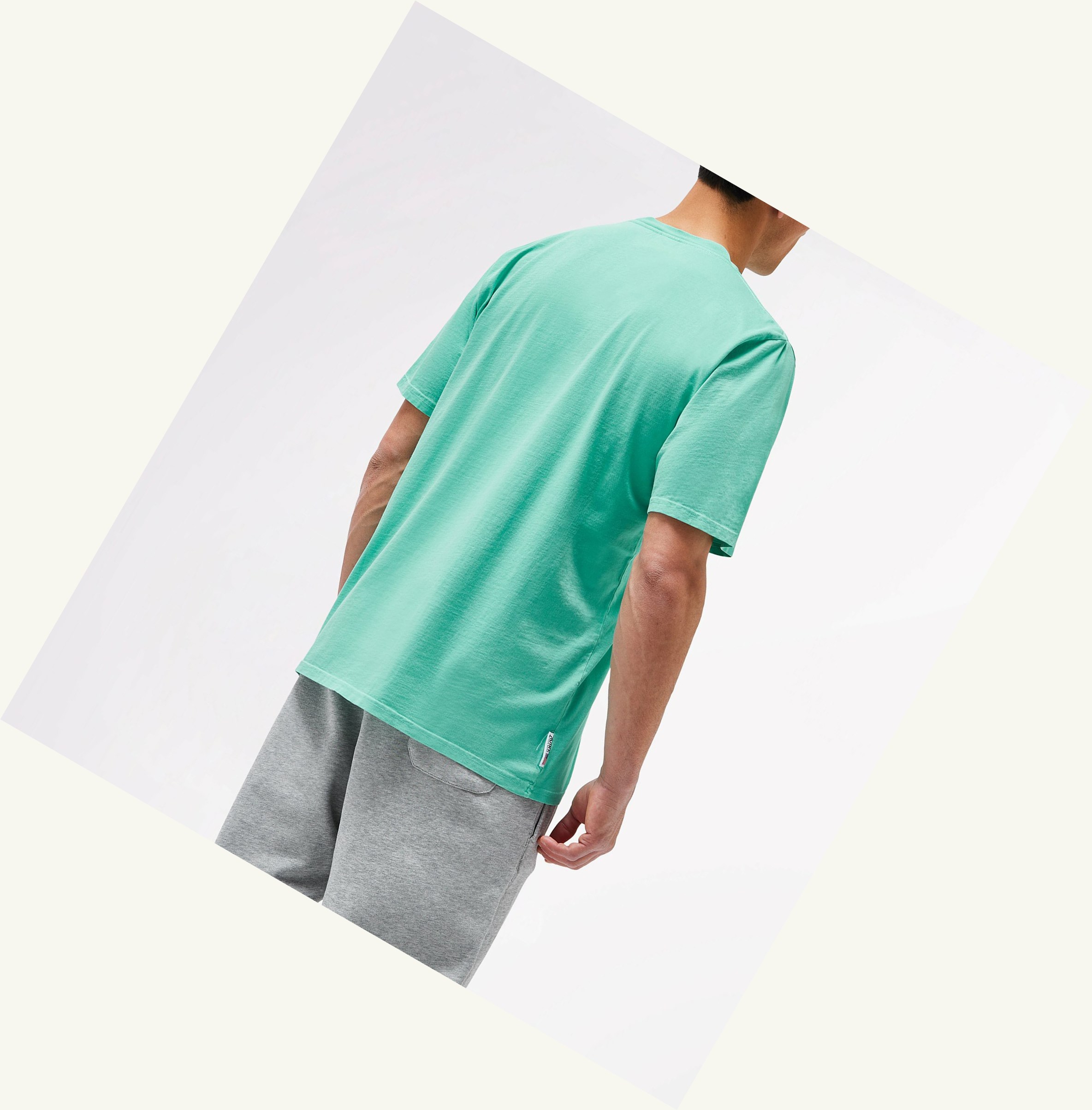 Men's Autry Matchpoint T Shirts Green | 782490LHP