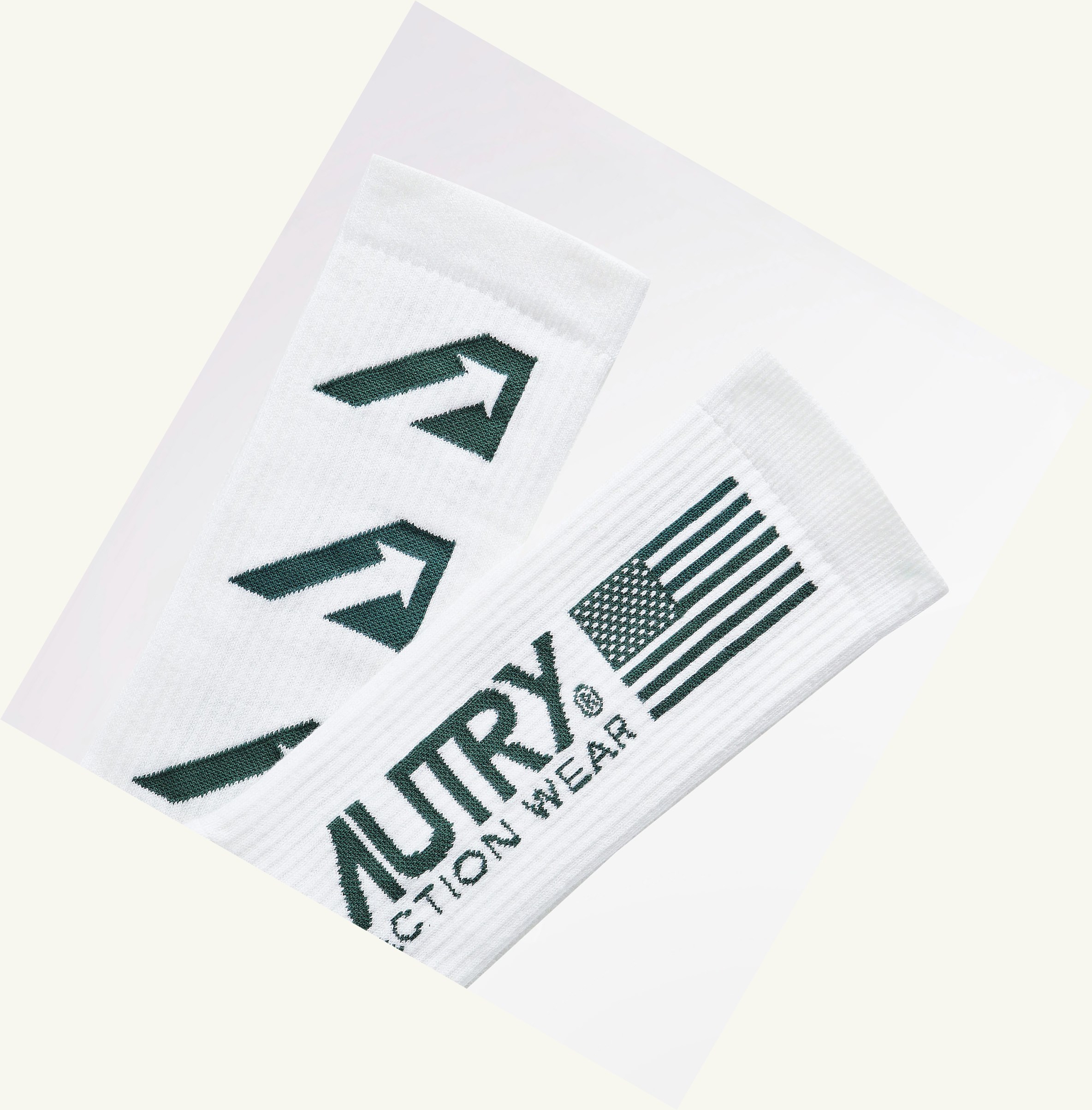 Men's Autry Tennis Club Socks White | 789240IWG