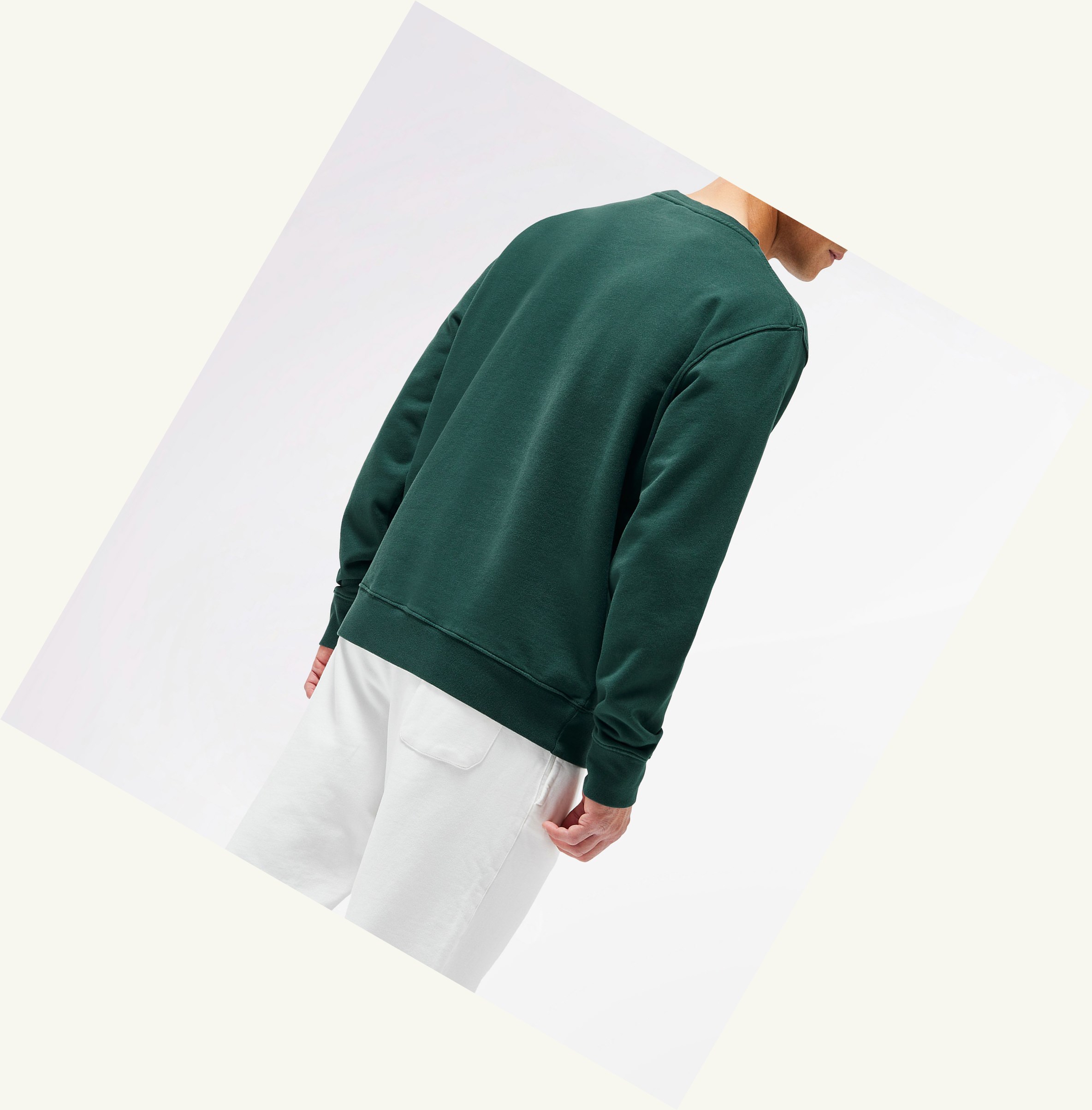 Men's Autry Tennis Club Sweatshirt Green | 941657LQG