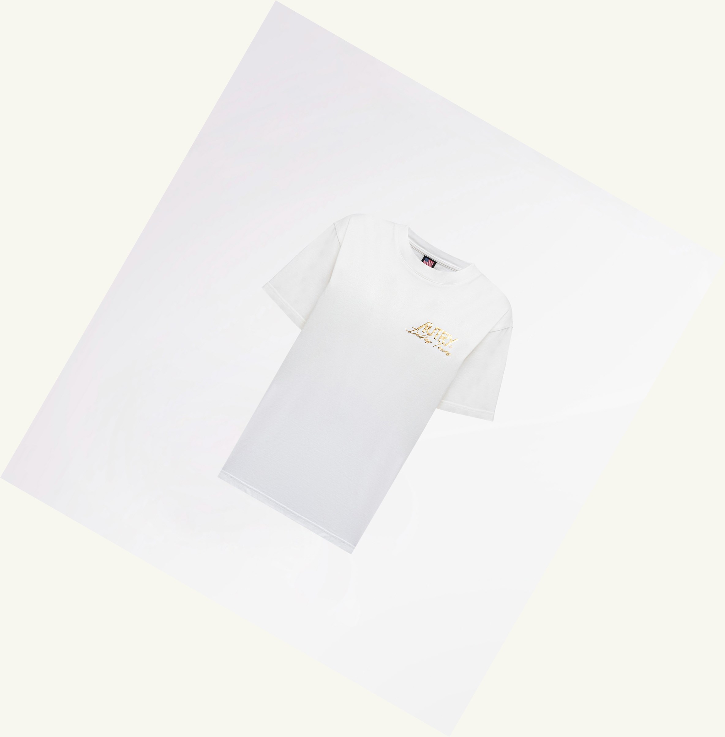 Women's Autry Crew Neck T Shirts White | 608247IPM