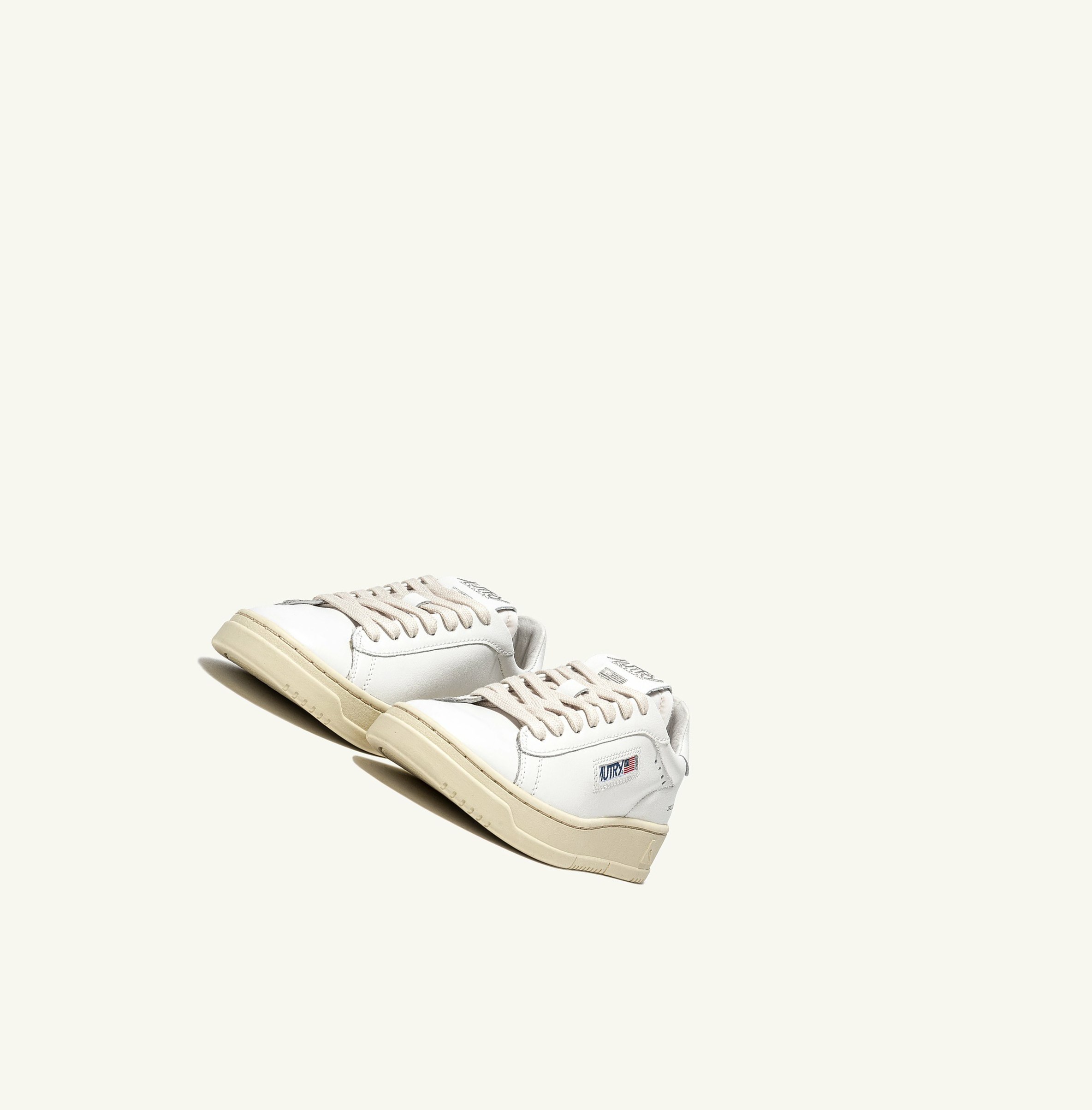 Women's Autry Dallas Low Trainers White | 164783ZCE