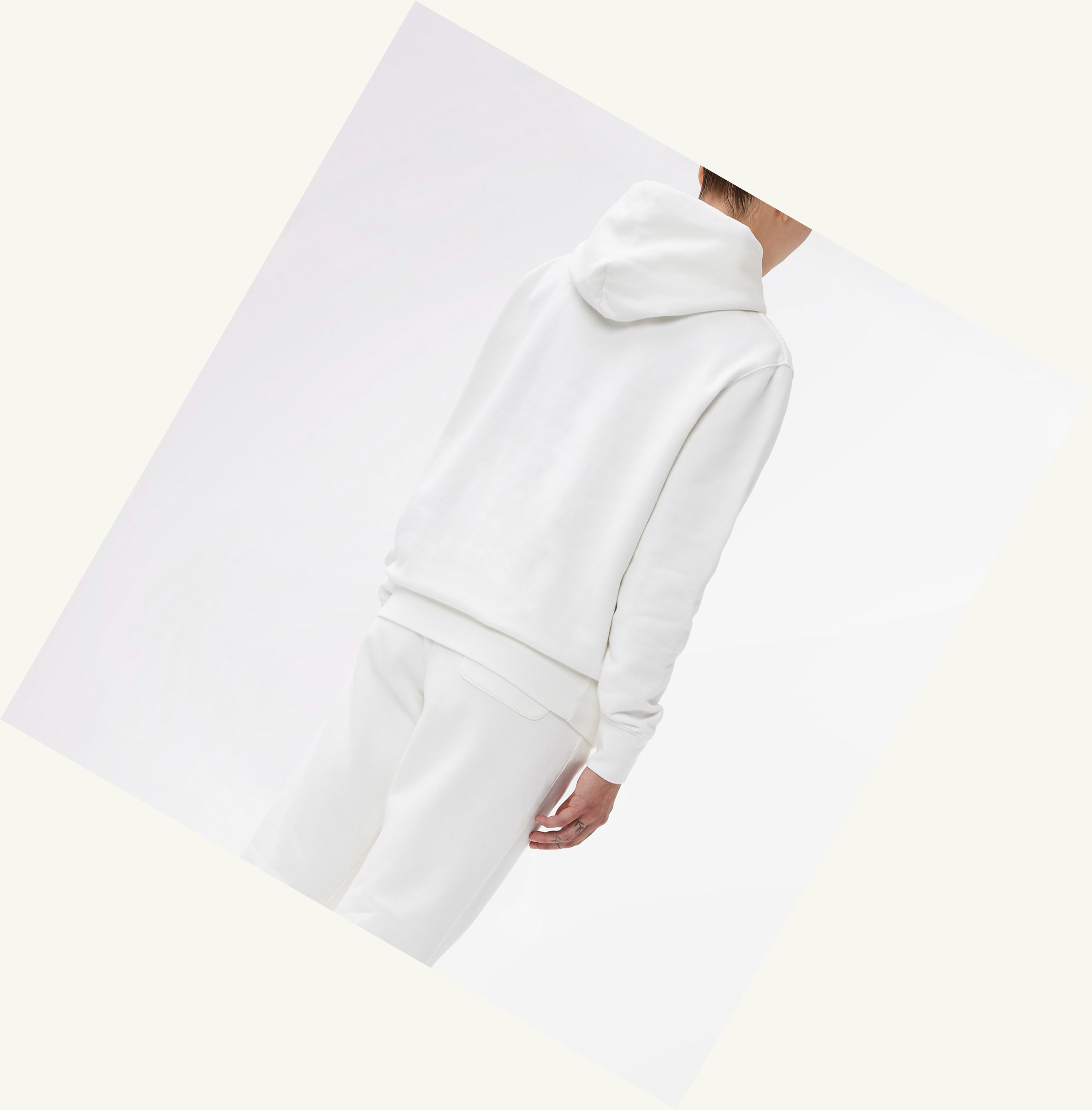 Women's Autry Hooded Sweatshirt White | 064395QTO