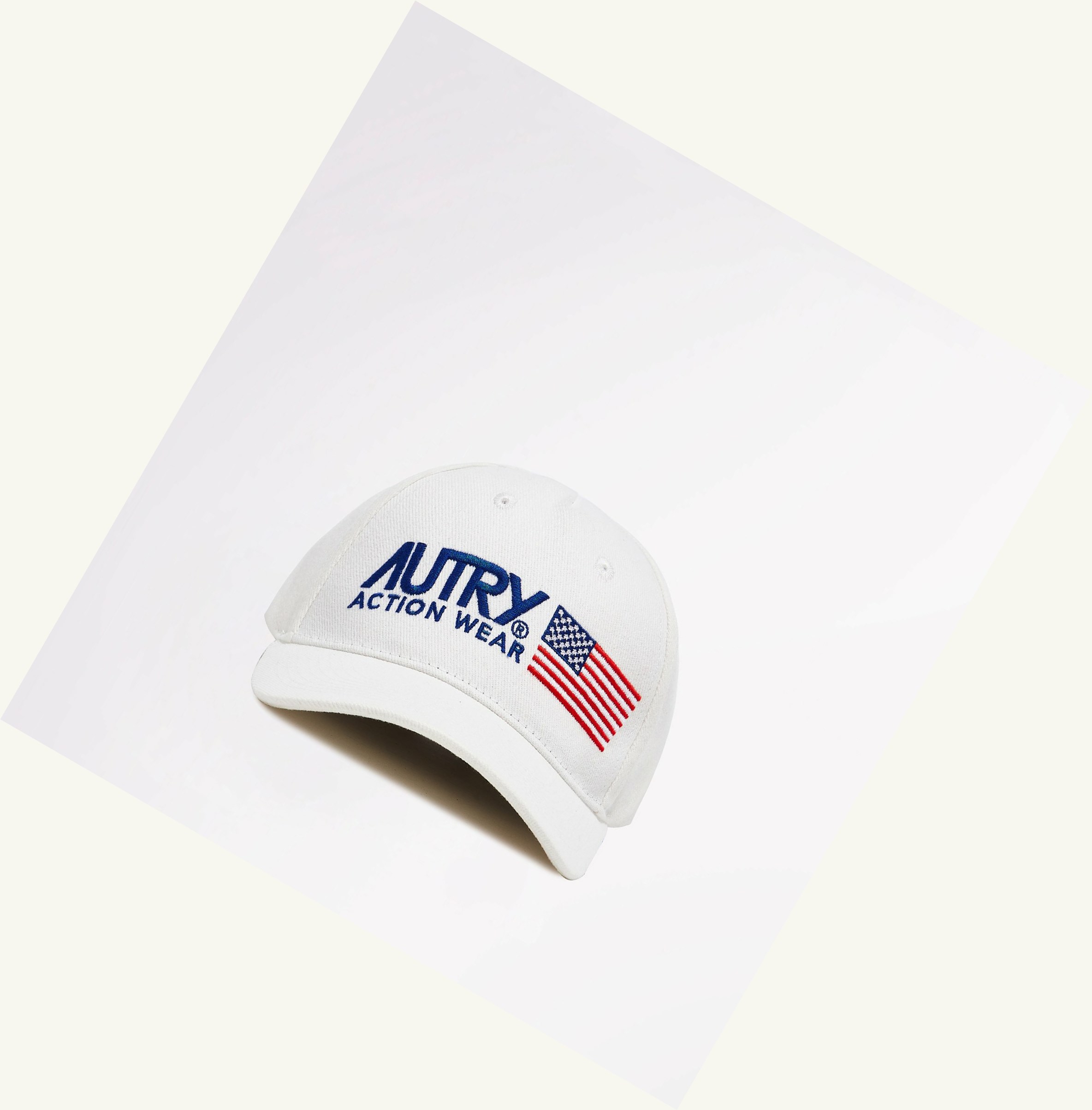 Women\'s Autry Iconic Logo Hats White | 403127BSN