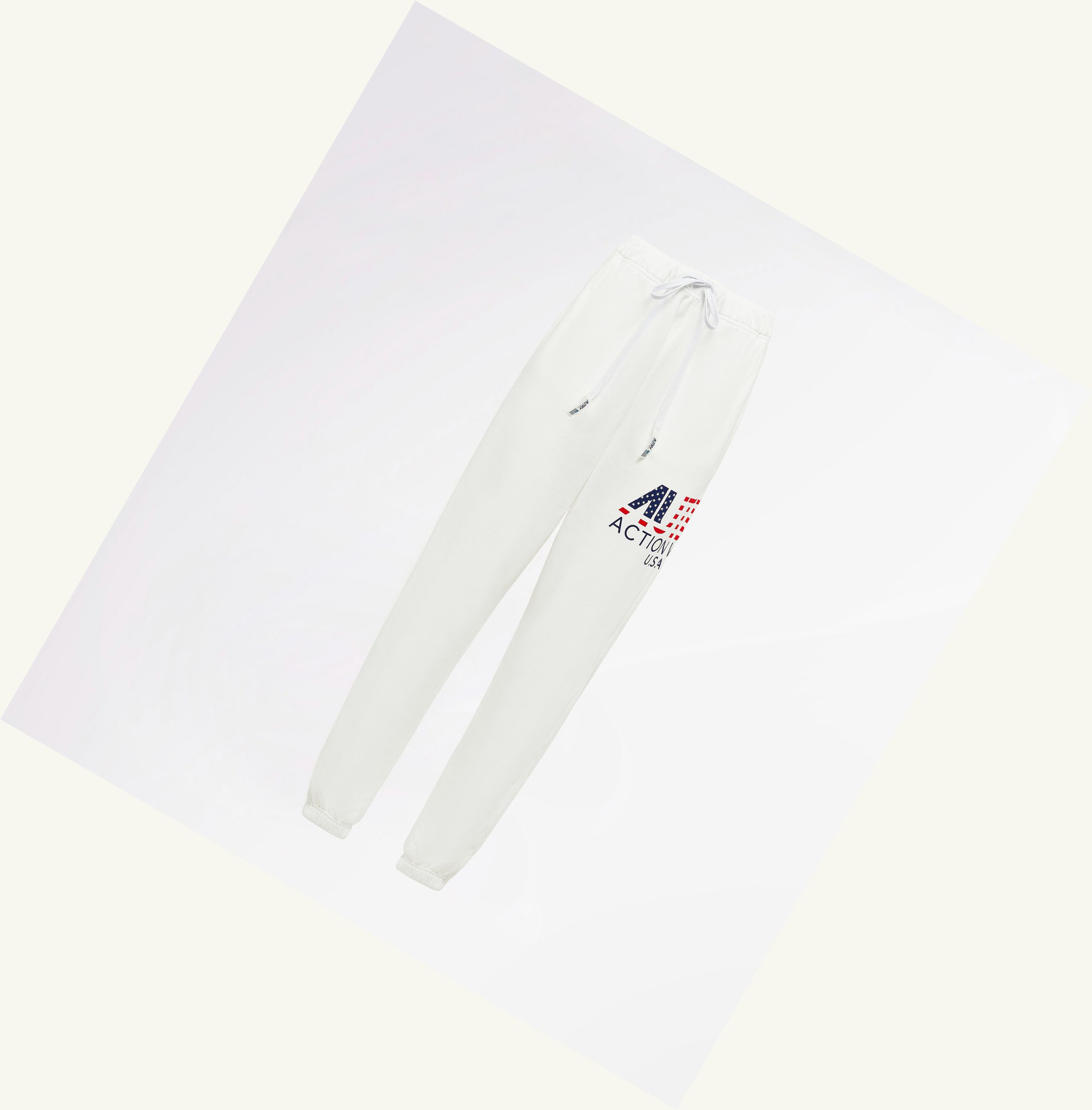 Women's Autry Iconic Logo Pants Sweatpants White | 649851GOW