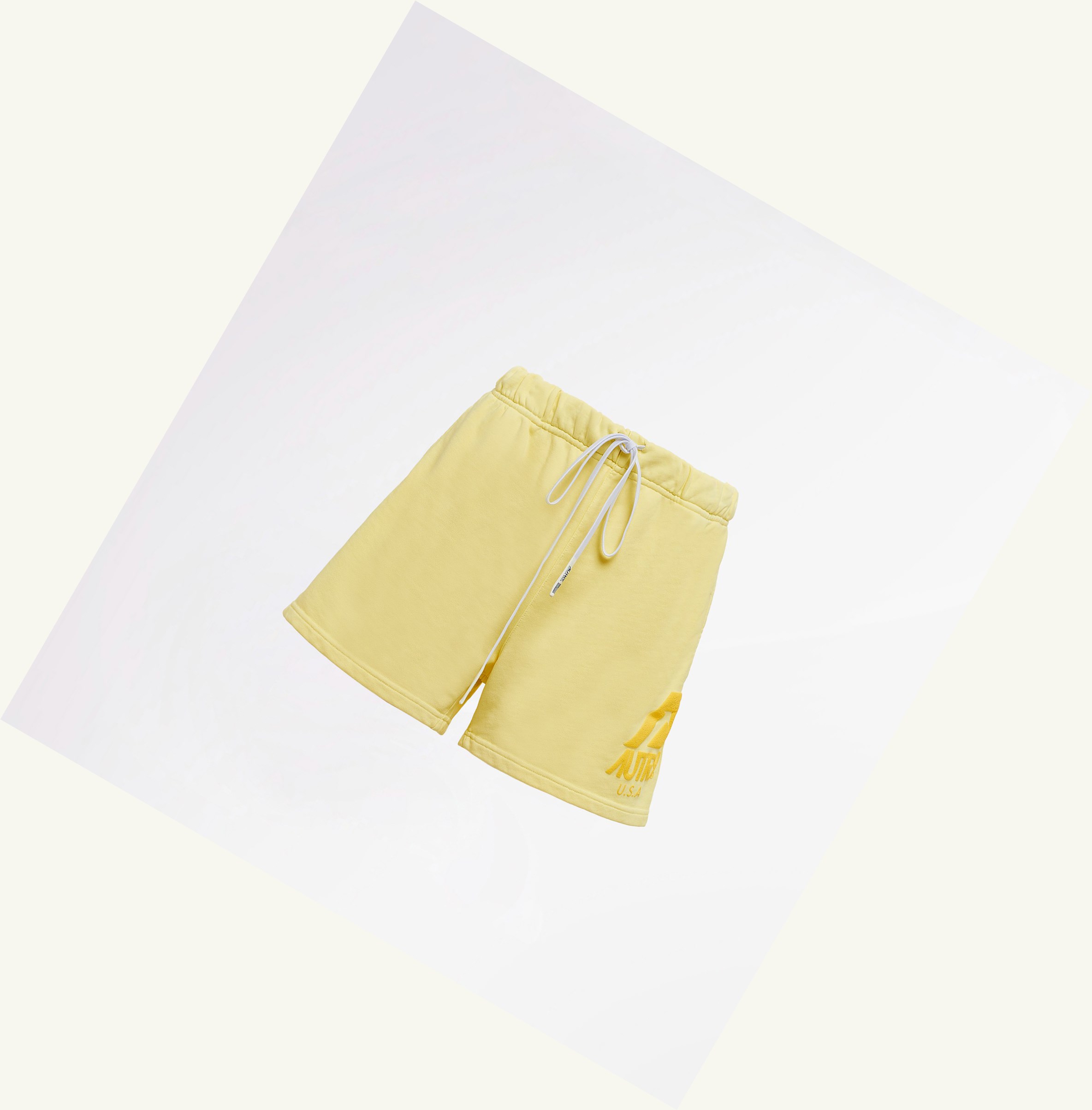 Women's Autry Matchpoint Shorts Yellow | 371658IVX