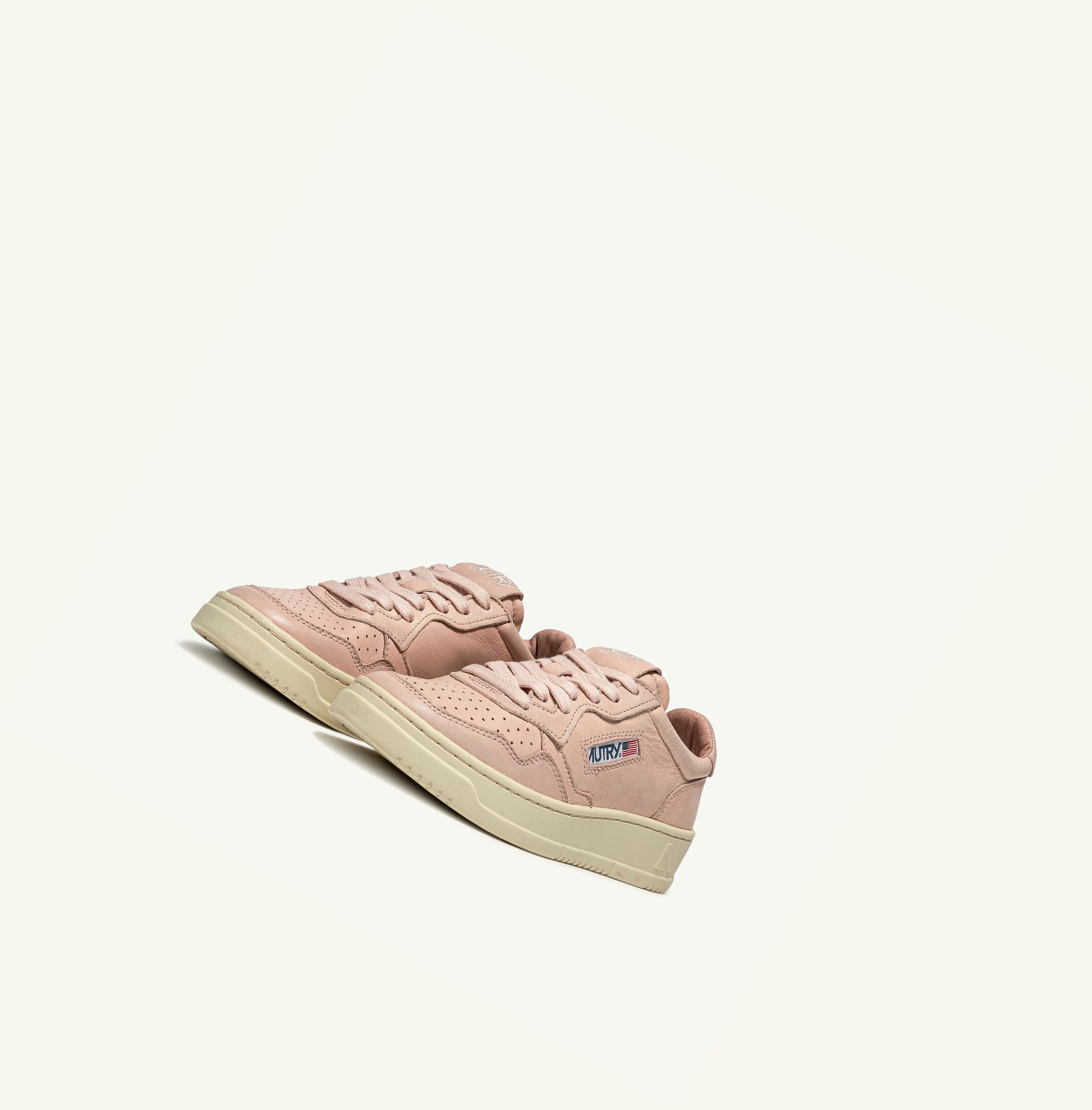 Women's Autry Medalist Low Trainers Pink | 017524LAR