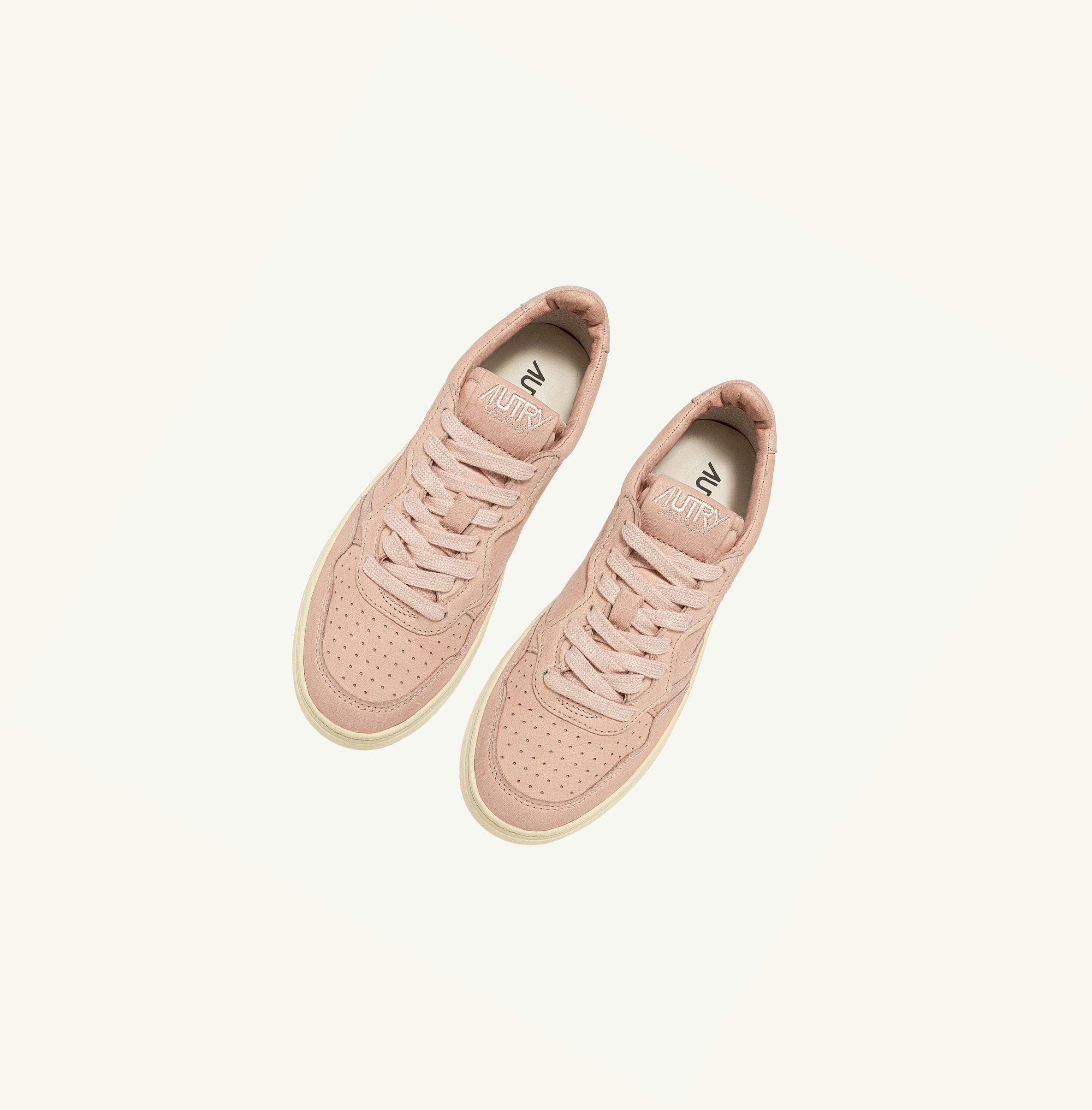 Women's Autry Medalist Low Trainers Pink | 017524LAR