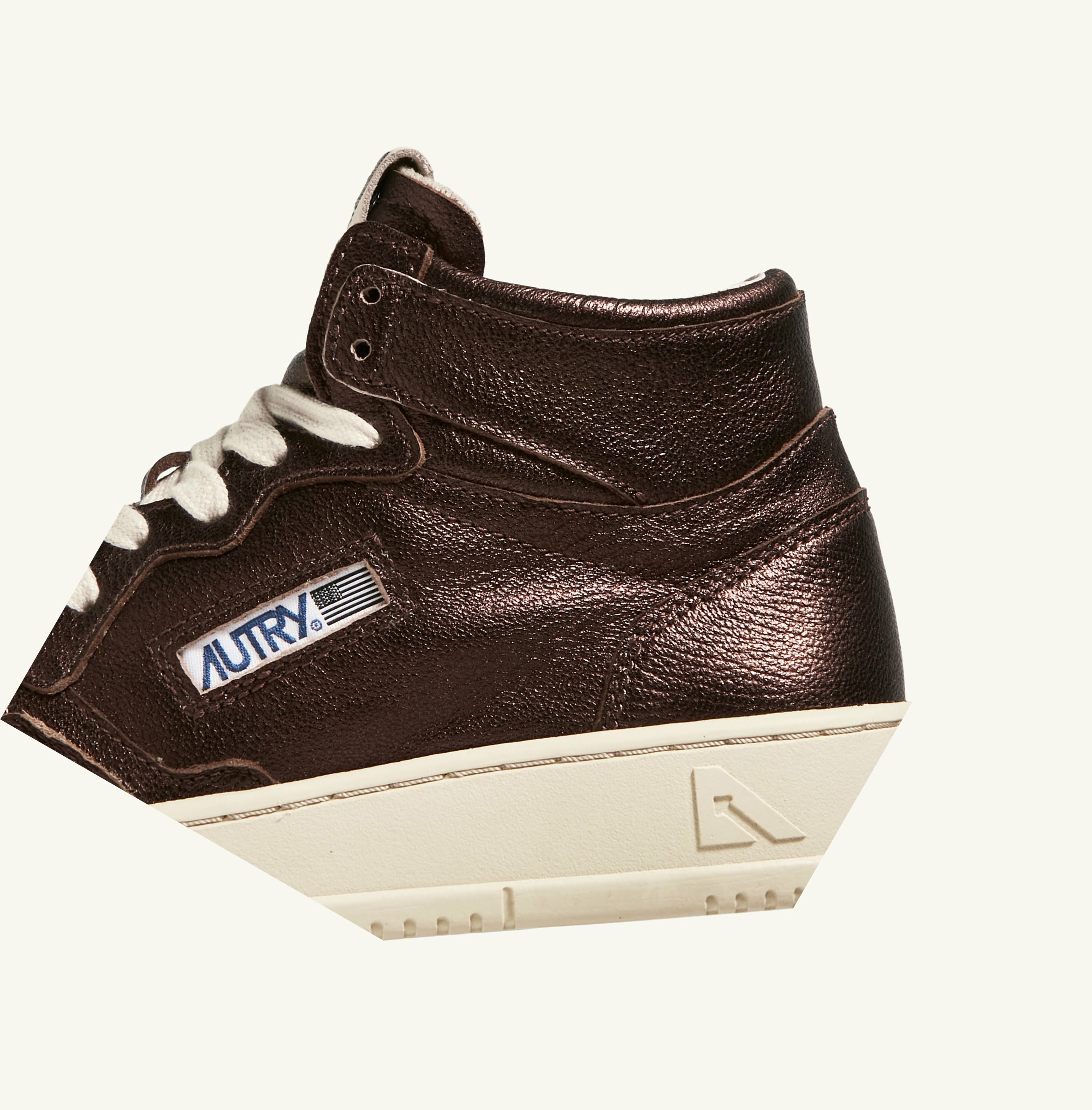 Women's Autry Medalist Mid Trainers Brown | 137825YXO