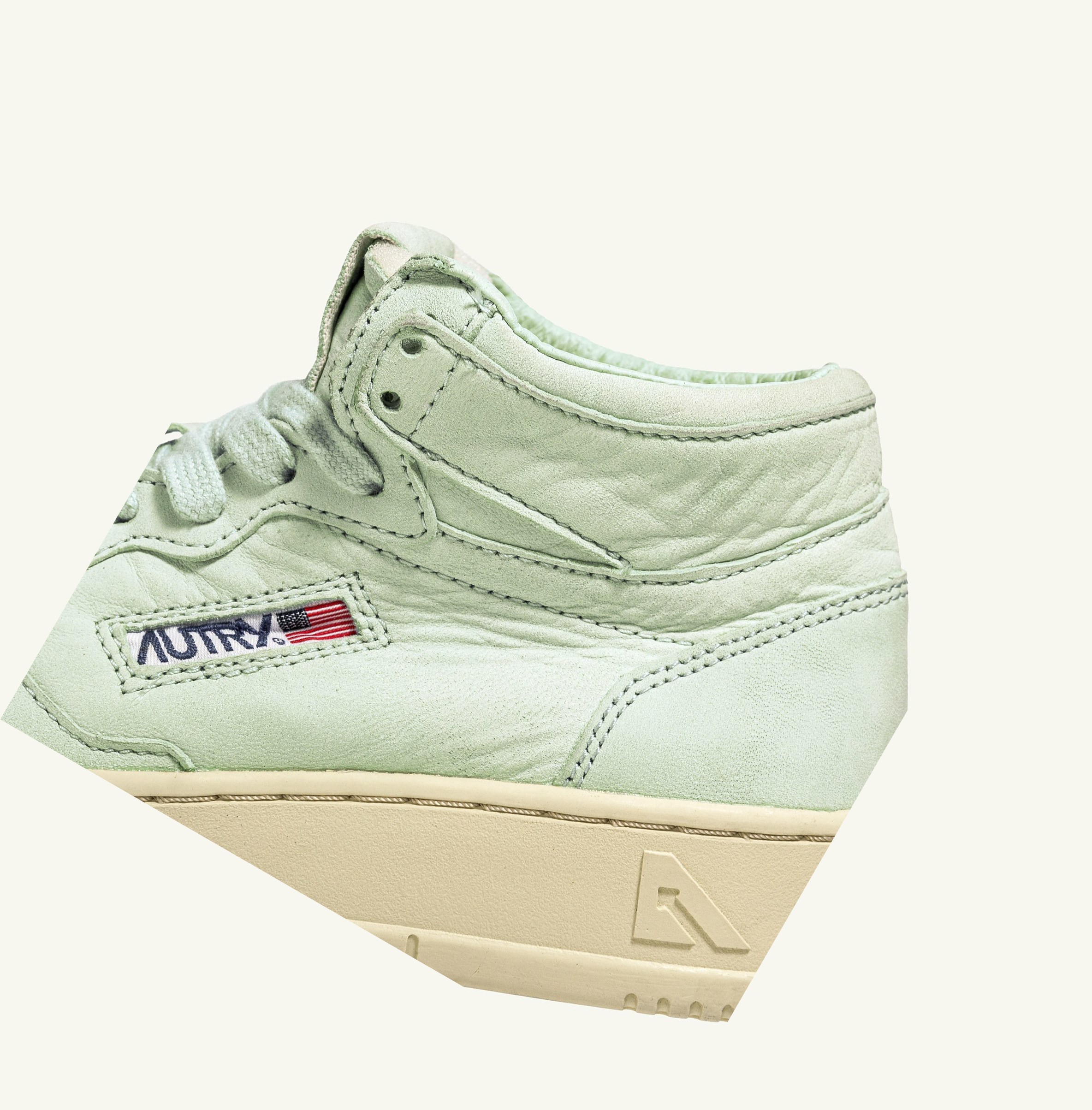 Women's Autry Medalist Mid Trainers Green | 427651FMW