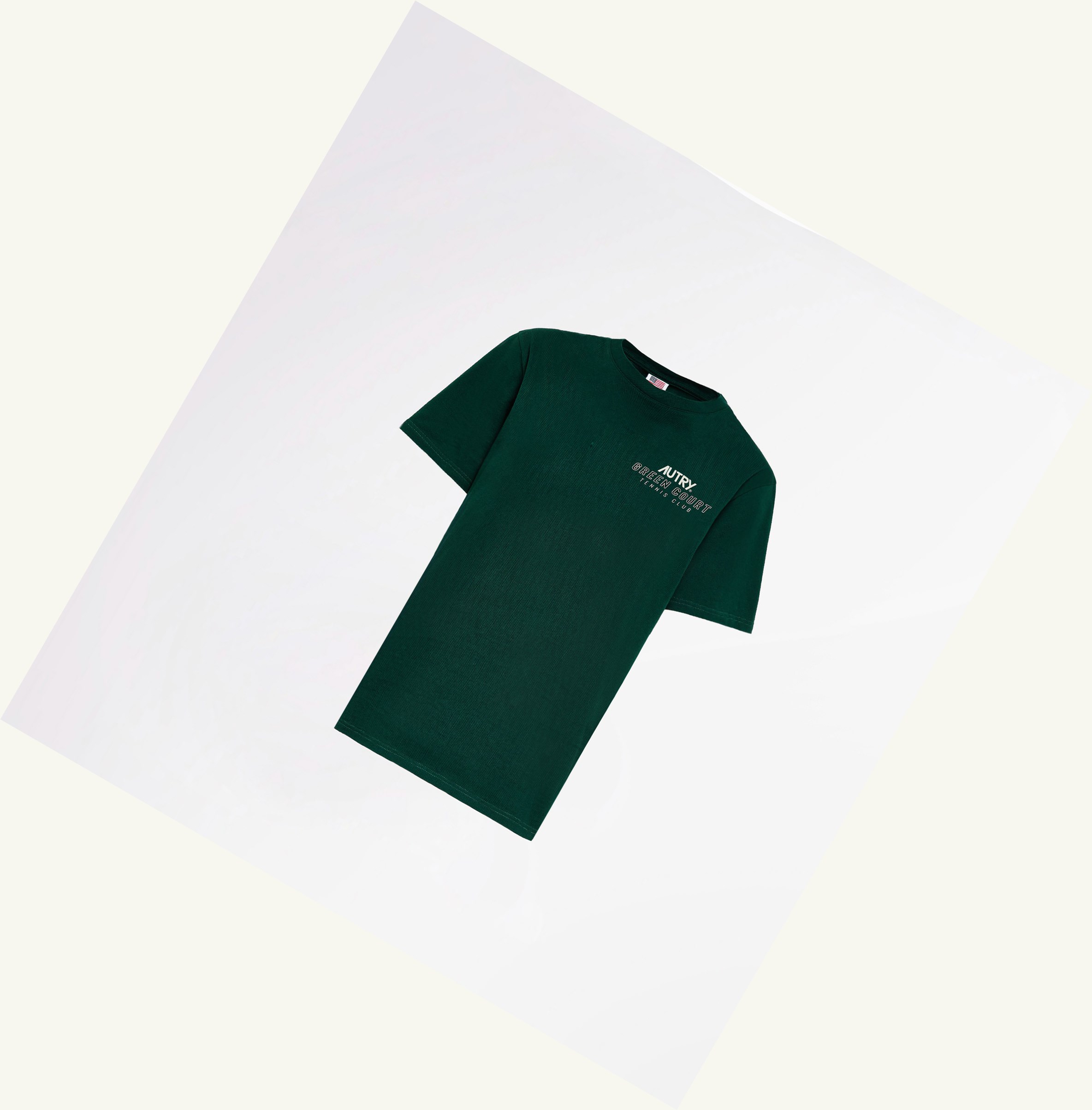 Women's Autry Tennis Club Court T Shirts Green | 869412NBG