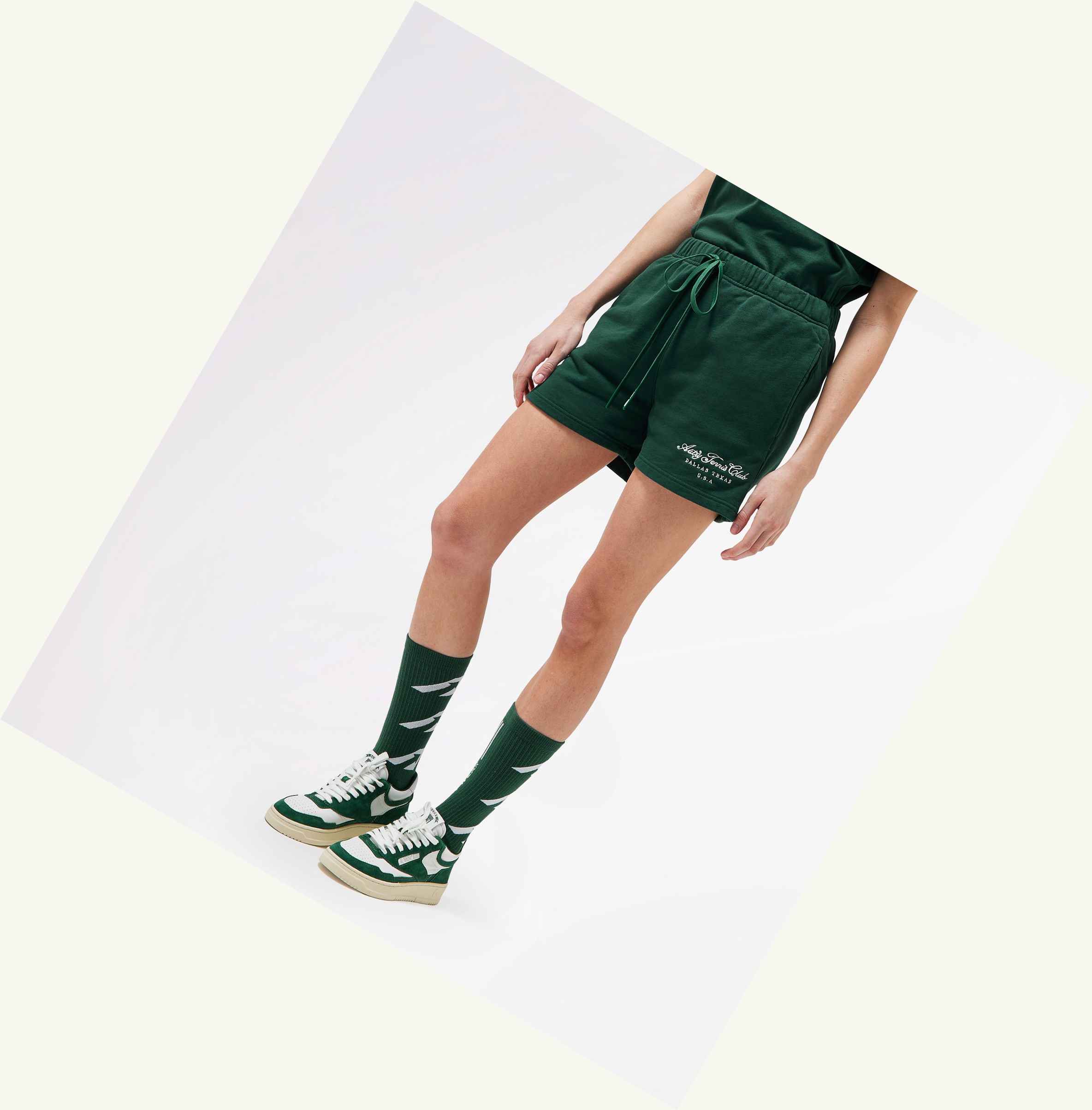 Women's Autry Tennis Club Shorts Green | 675908WEJ