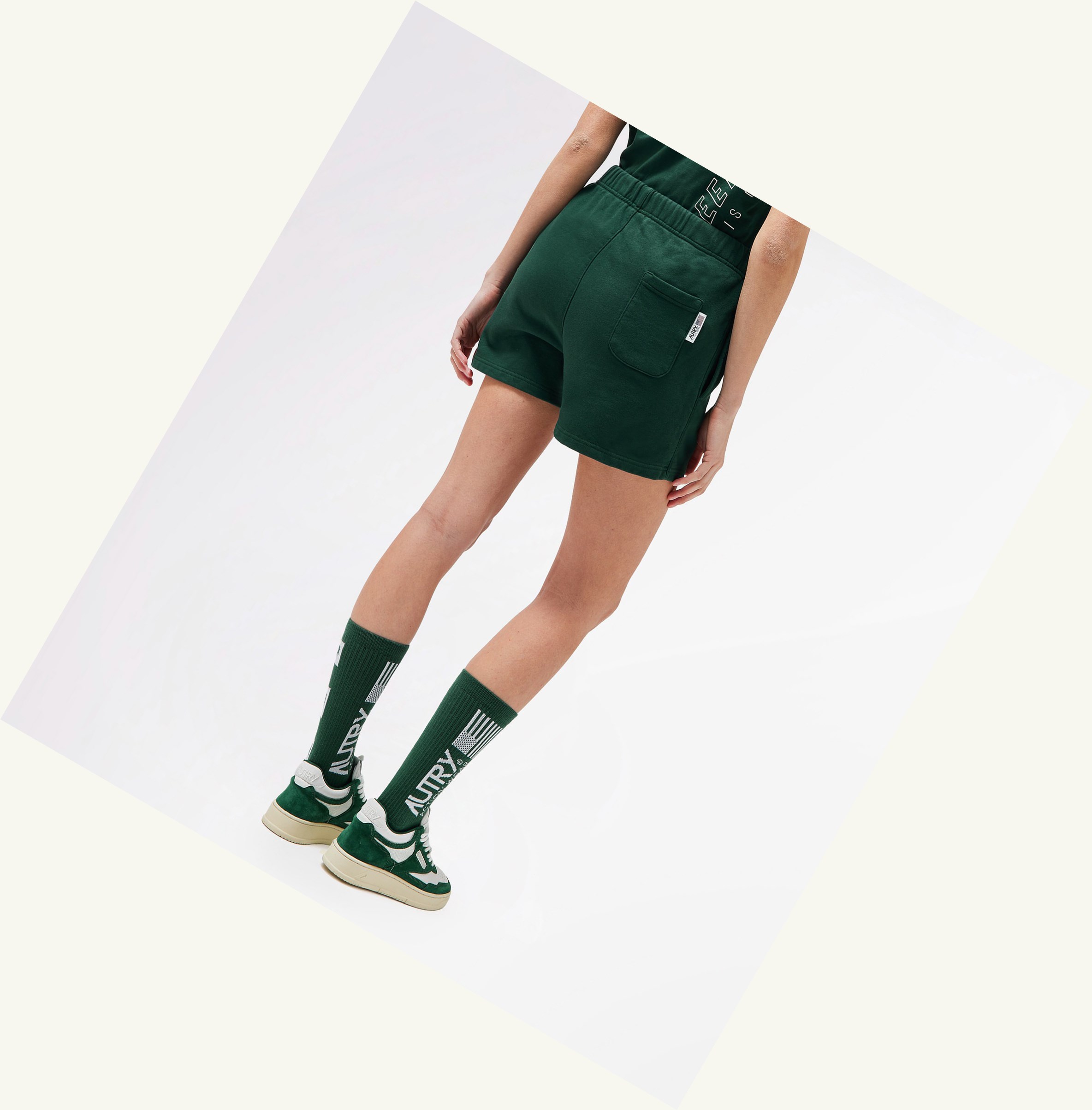 Women's Autry Tennis Club Shorts Green | 675908WEJ