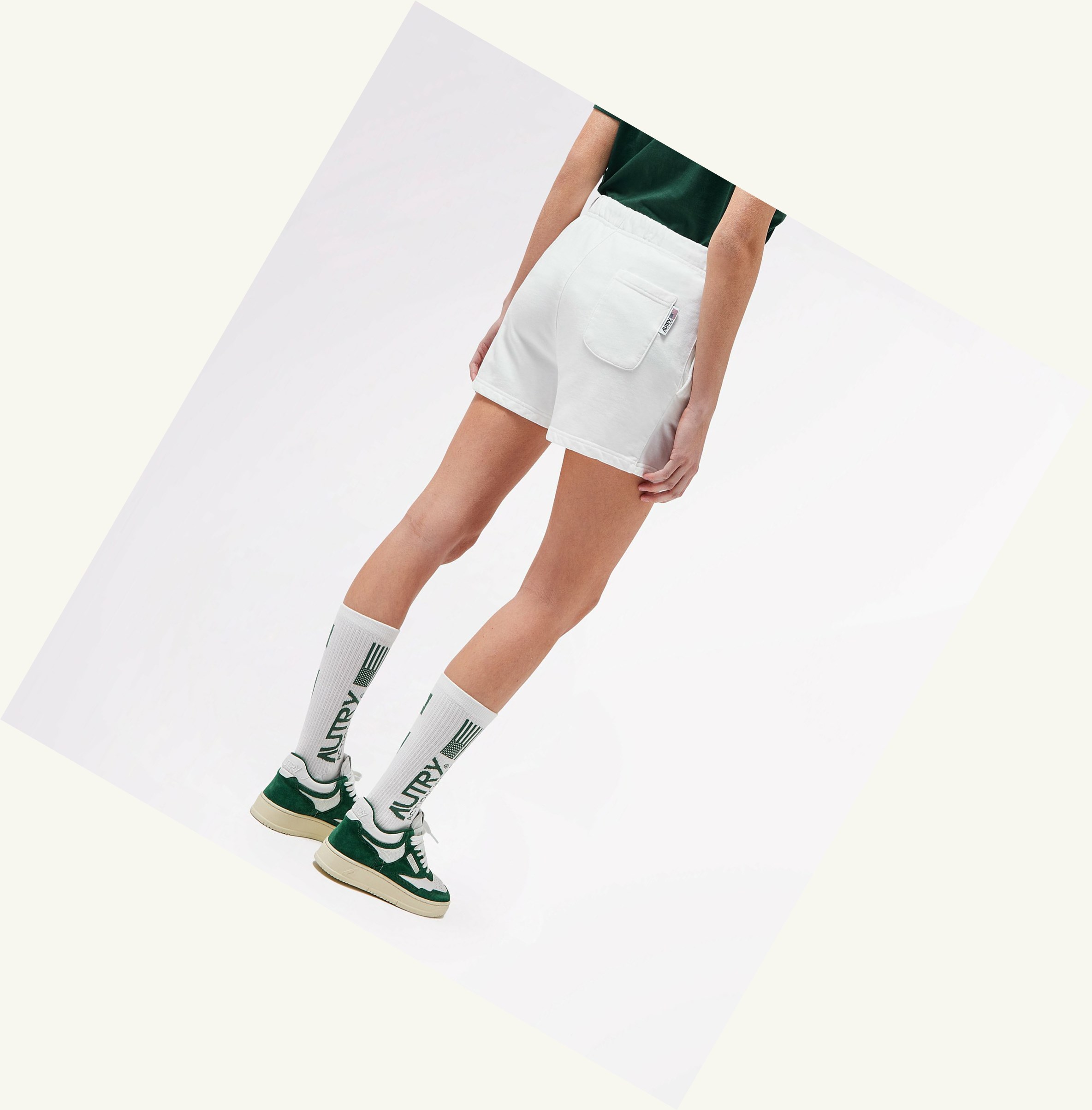 Women's Autry Tennis Club Shorts White | 785301IGF