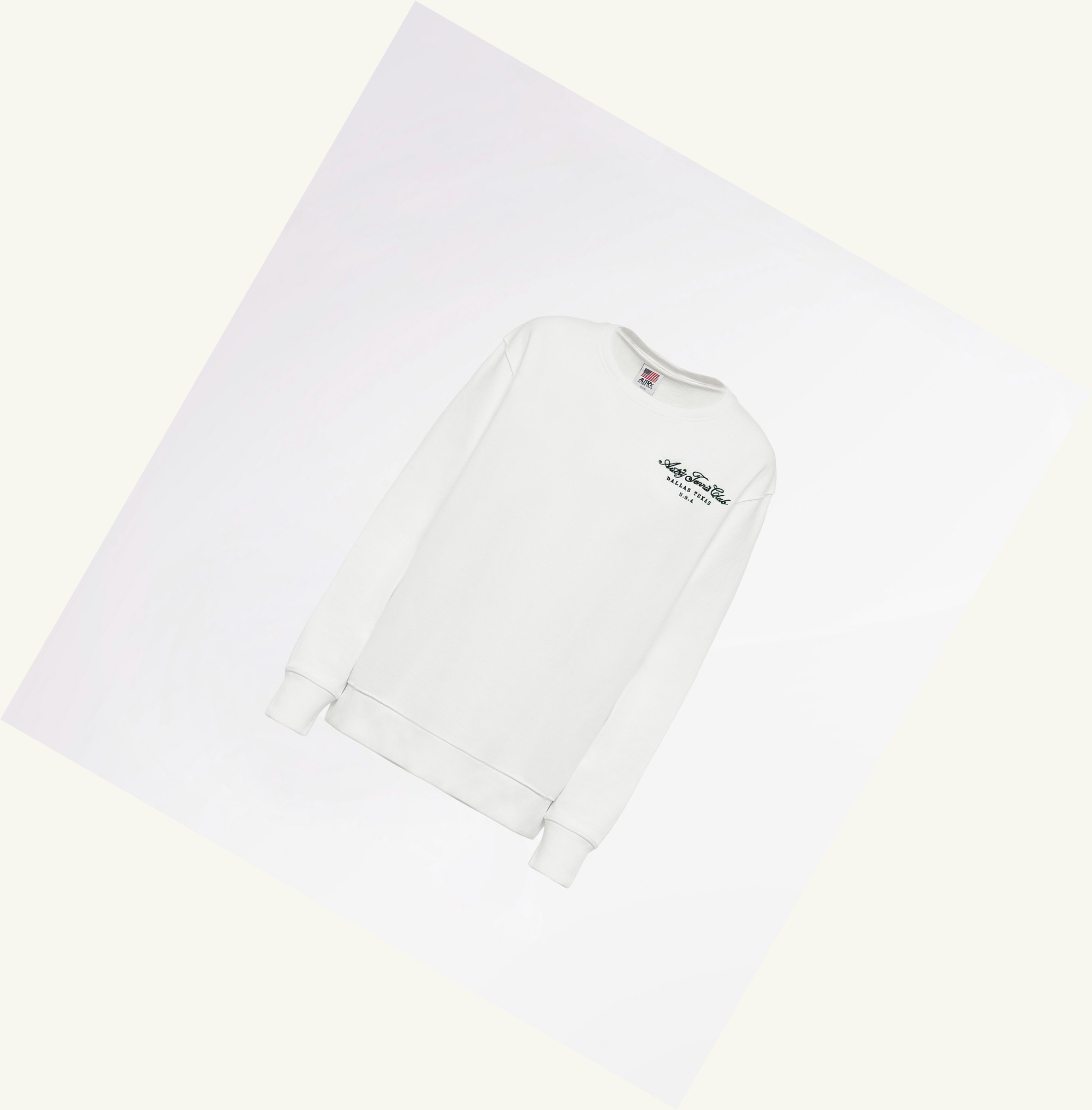 Women's Autry Tennis Club Sweatshirt White | 574289UXB