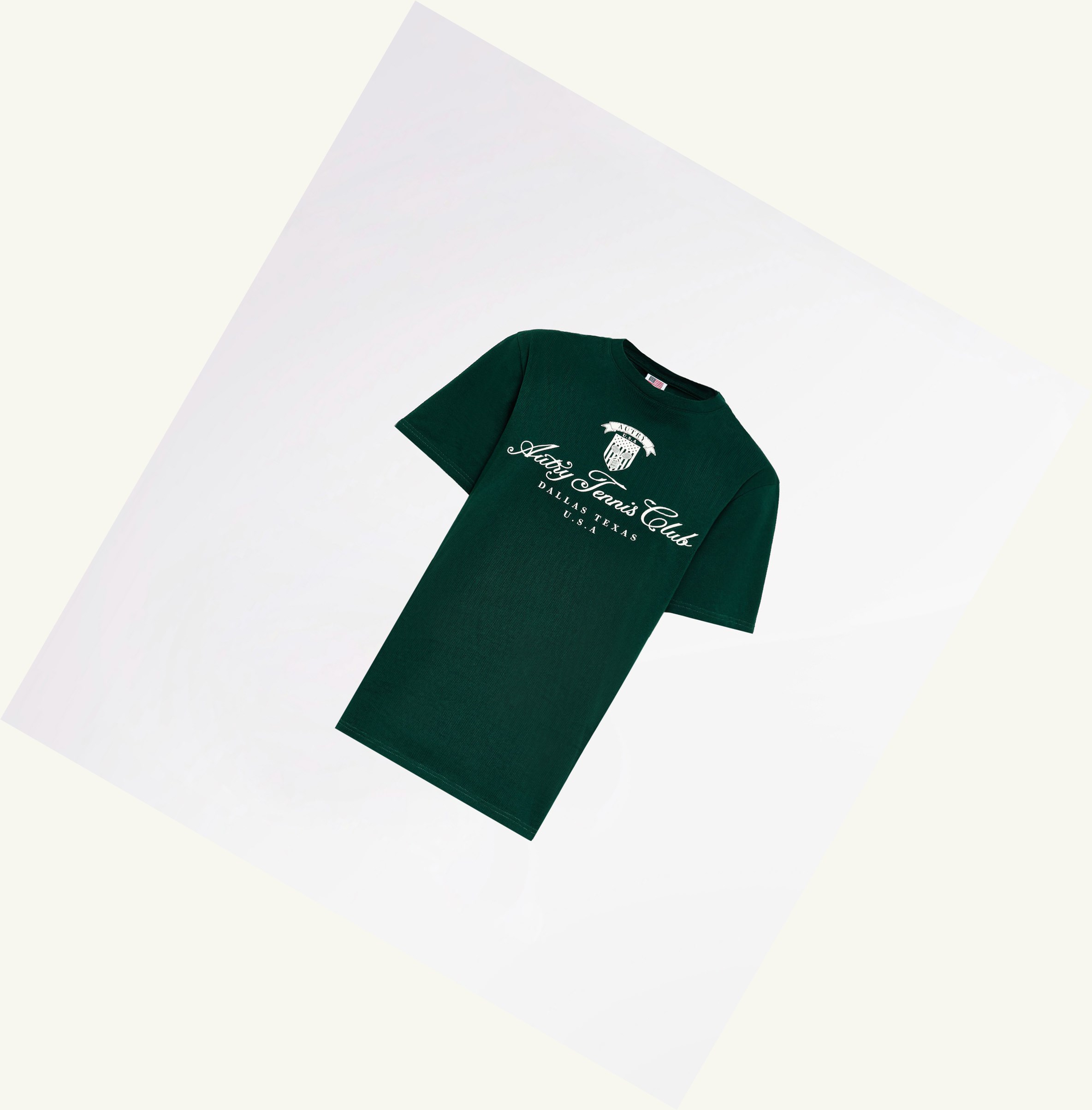 Women's Autry Tennis Club T Shirts Green | 048579CDU